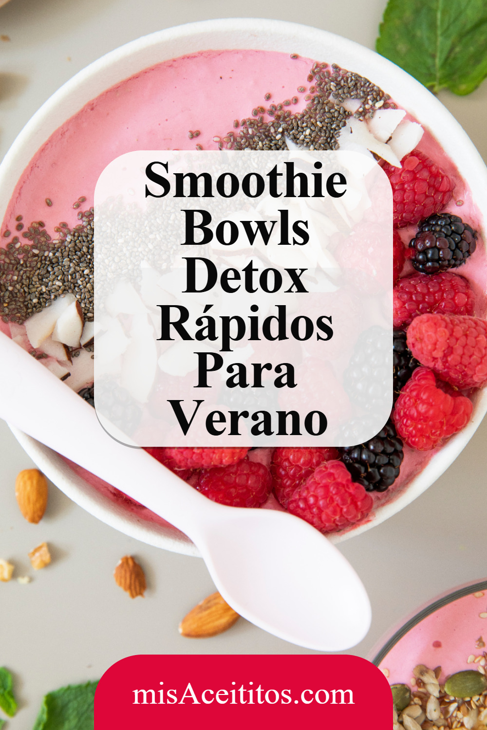 Smoothie Bowls Saludables Para Un Detox Veraniego