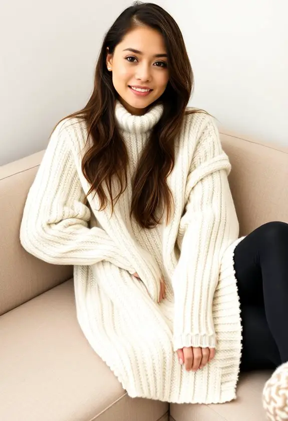 cozy sweater dress set