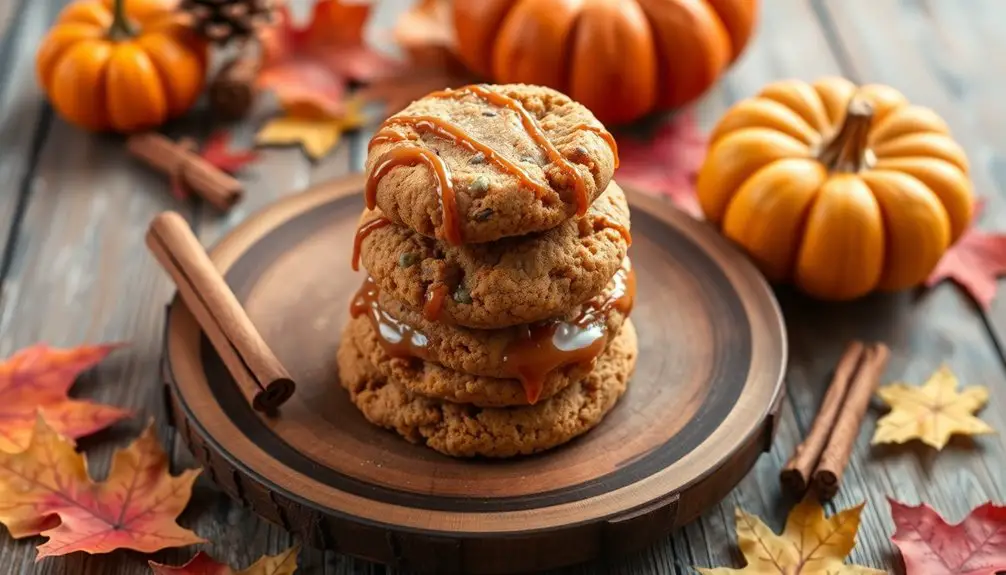 receta de galletas de especias de calabaza
