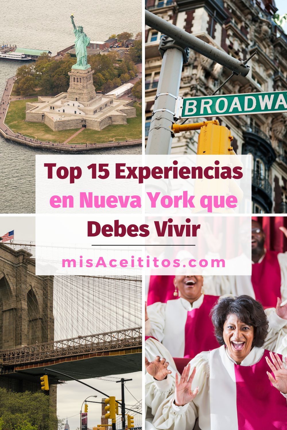 15 Experiencias en Nueva York que No Te Puedes Perder