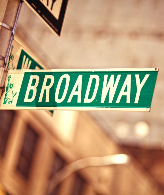 "Hamilton" en Broadway
